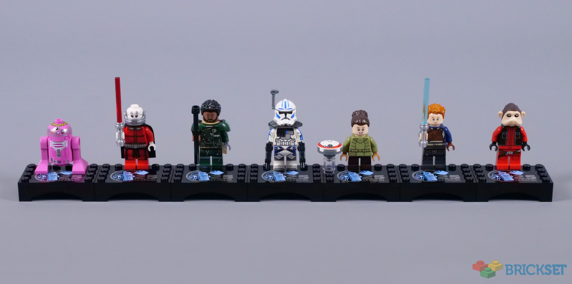 LEGO Star Wars 25th anniversary minifigures overview Brickset